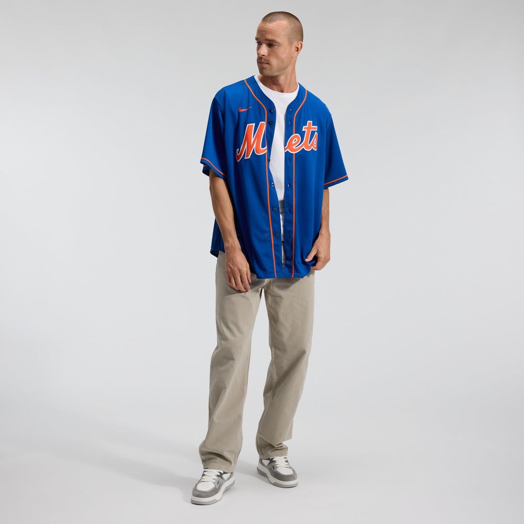Men's New York Mets Francisco Lindor Royal Alternate Replica Player Jersey