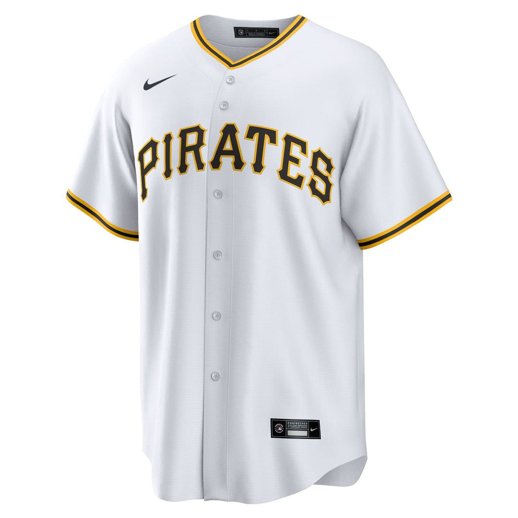 Men's Pittsburgh Pirates Bryan Reynolds White Replica Player Jersey