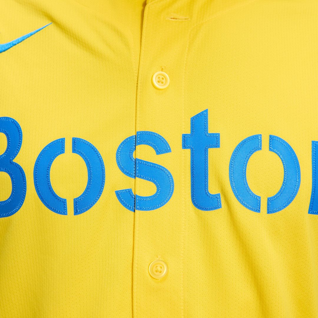 Men's Boston Red Sox Gold City Connect Jersey