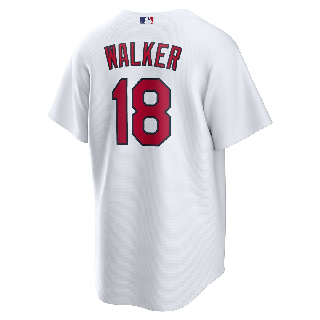 Men's St. Louis Cardinals Jordan Walker White Home Replica Player Jersey