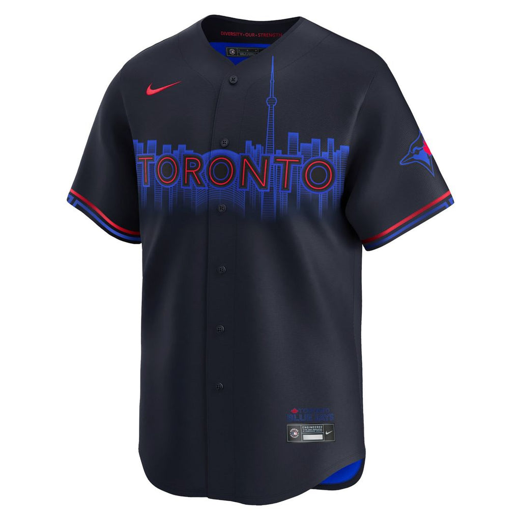 Men's Toronto Blue Jays Navy 2024 City Connect Jersey