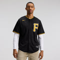 Men's Pittsburgh Pirates Black Alternate Replica Team Jersey