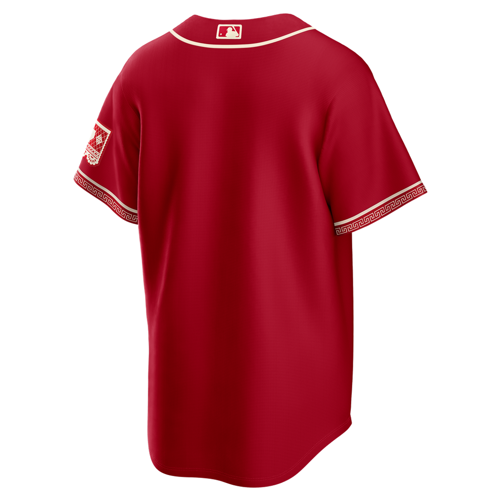 Men's Texas Rangers Red 2026 City Connect Stadium Jersey