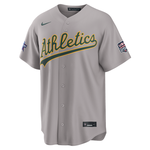 2026 All-Star Men's Athletics Shea Langeliers Gray Replica Jersey