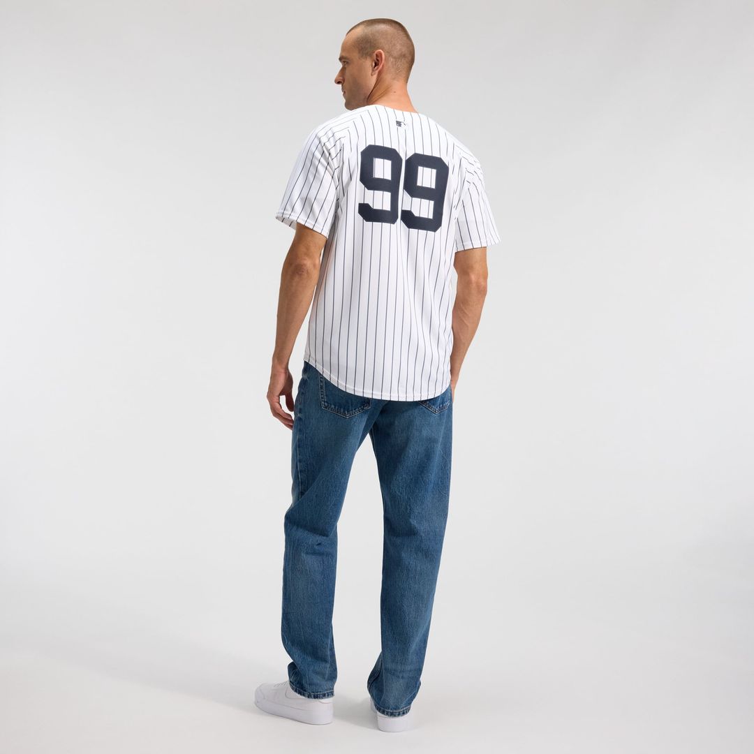 Men's New York Yankees Aaron Judge White Home Player Jersey