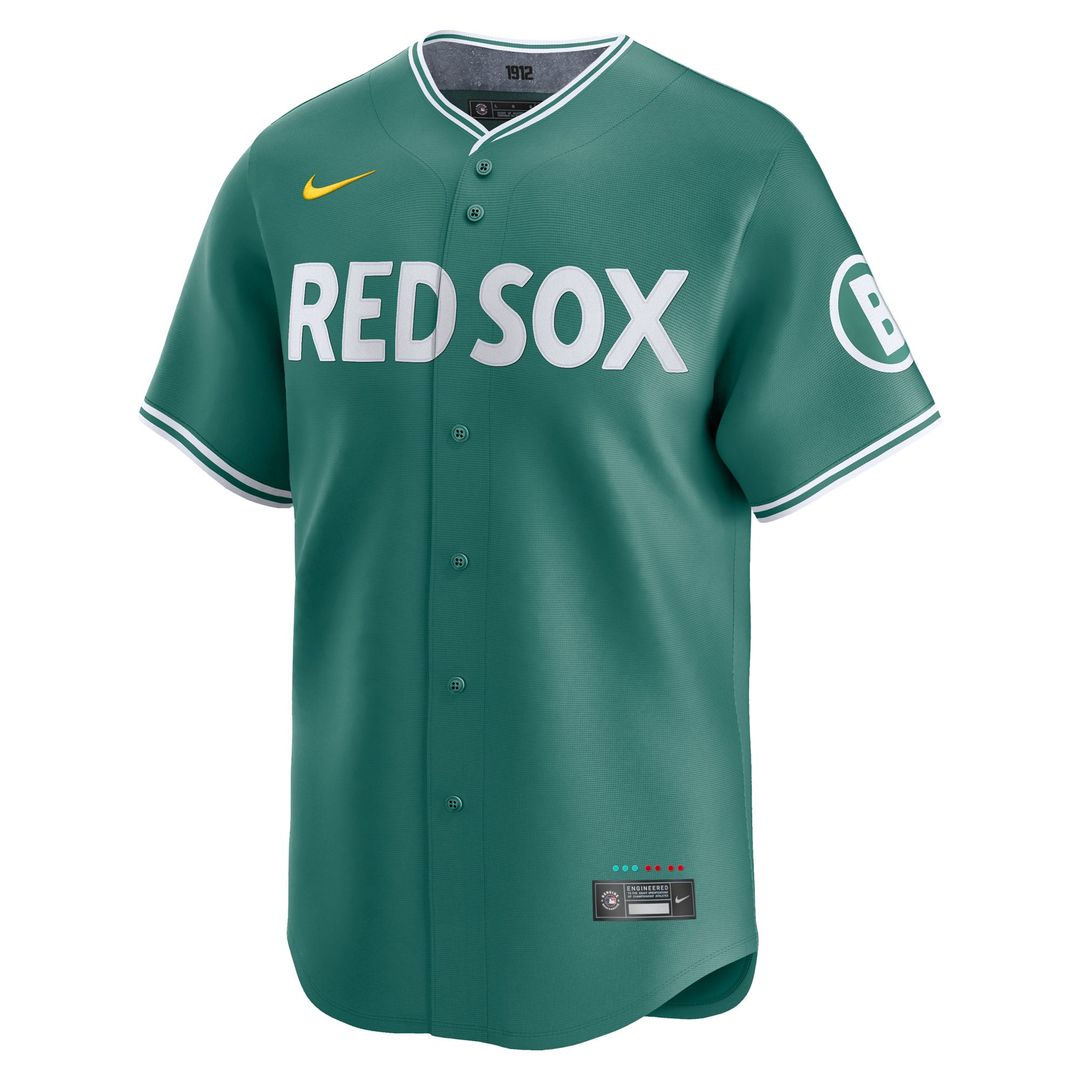 Men's Boston Red Sox Green City Connect Jersey