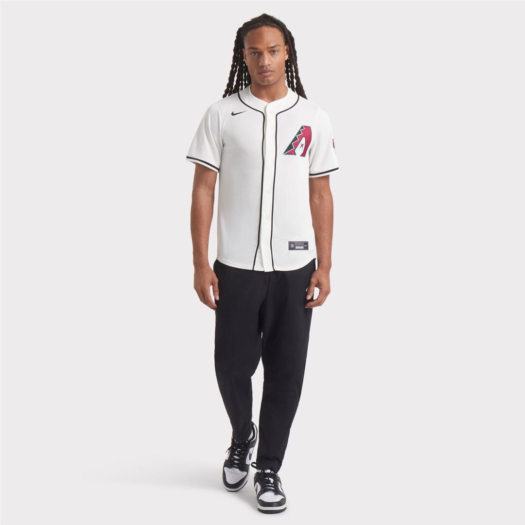 Men's Arizona Diamondbacks White Home Jersey