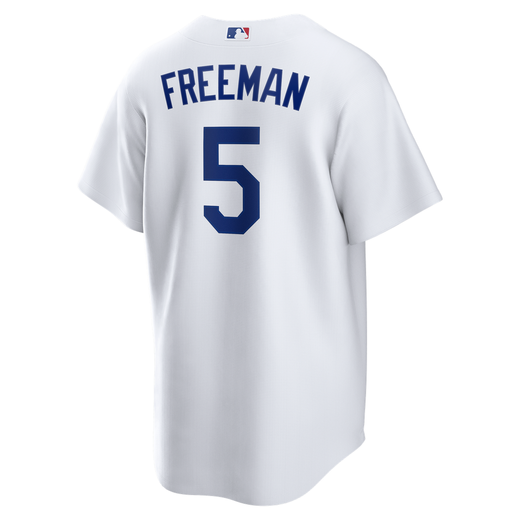 Men's Los Angeles Dodgers Freddie Freeman White Home Replica Jersey