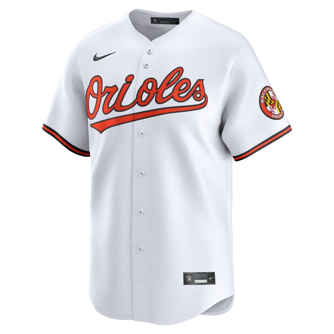 Men's Baltimore Orioles White Home Jersey