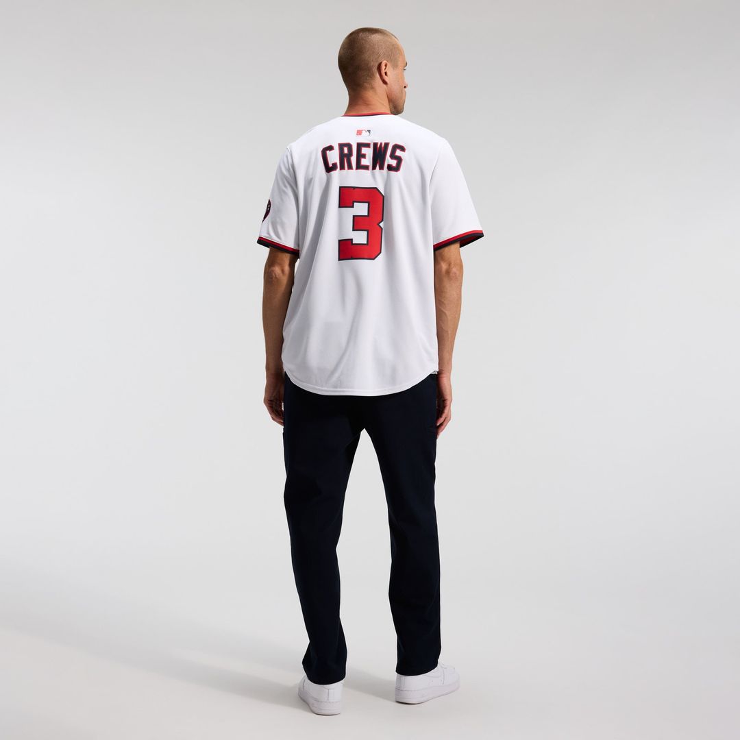 Men's Washington Nationals Dylan Crews White Home Player Jersey