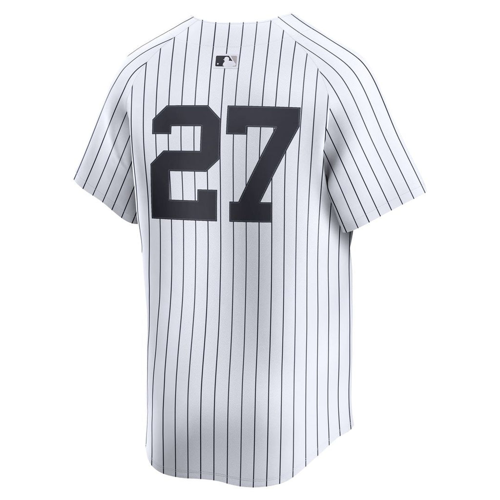 Men's New York Yankees Giancarlo Stanton White Home Player Jersey