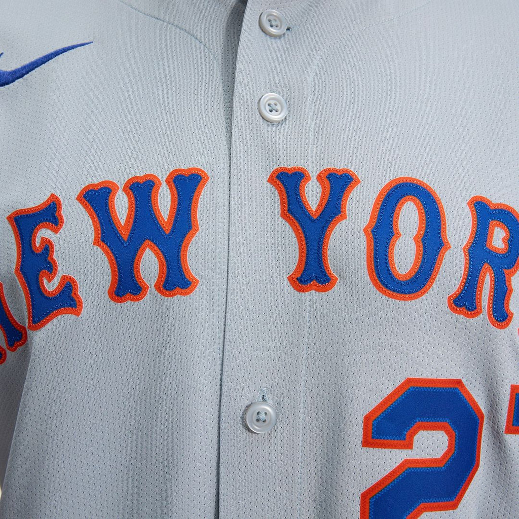 Men's New York Mets Mark Vientos Gray All-Star Jersey