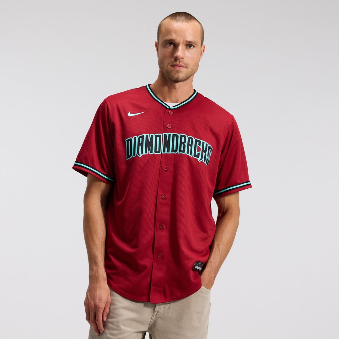 Men's Arizona Diamondbacks Corbin Carroll Crimson Alternate 2 Replica Jersey