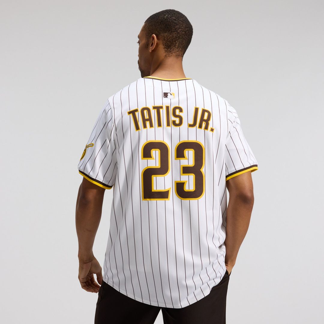 Men's San Diego Padres Fernando Tatis Jr. White Home Player Jersey
