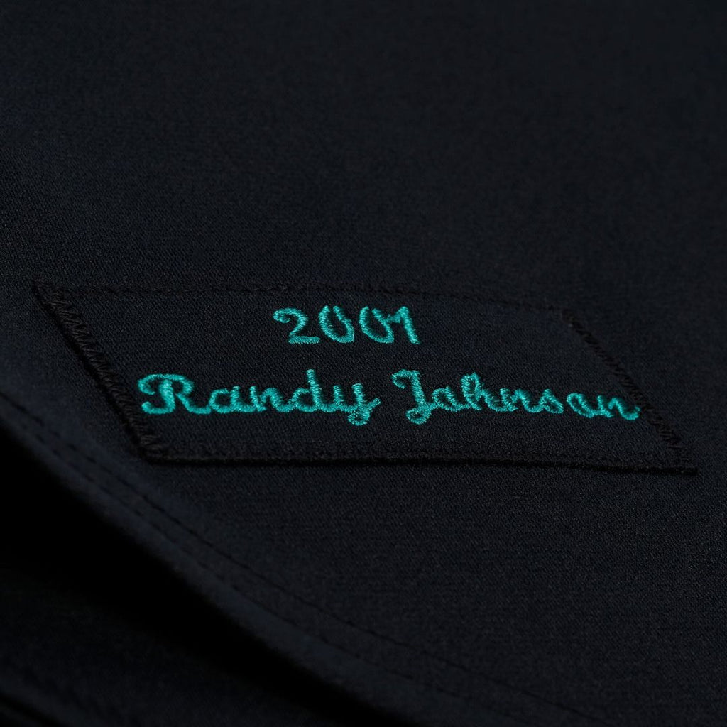 Men's Arizona Diamondbacks Randy Johnson Black 2001 Jersey