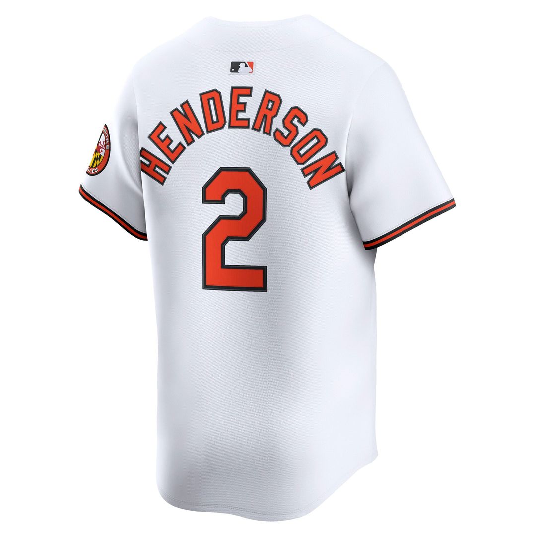 Men's Baltimore Orioles Gunnar Henderson Black Alternate Player Jersey