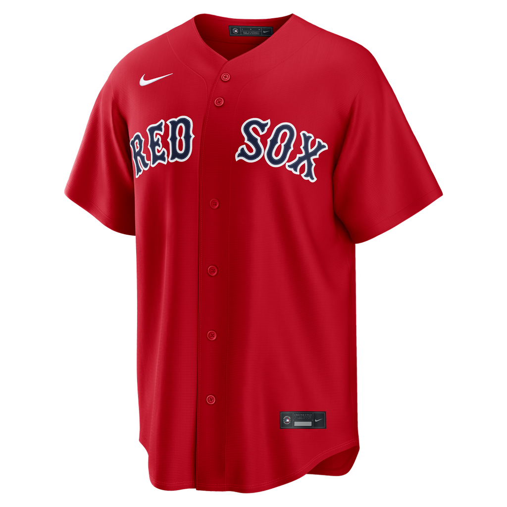 Men's Boston Red Sox David Ortiz Red Alternate Replica Jersey