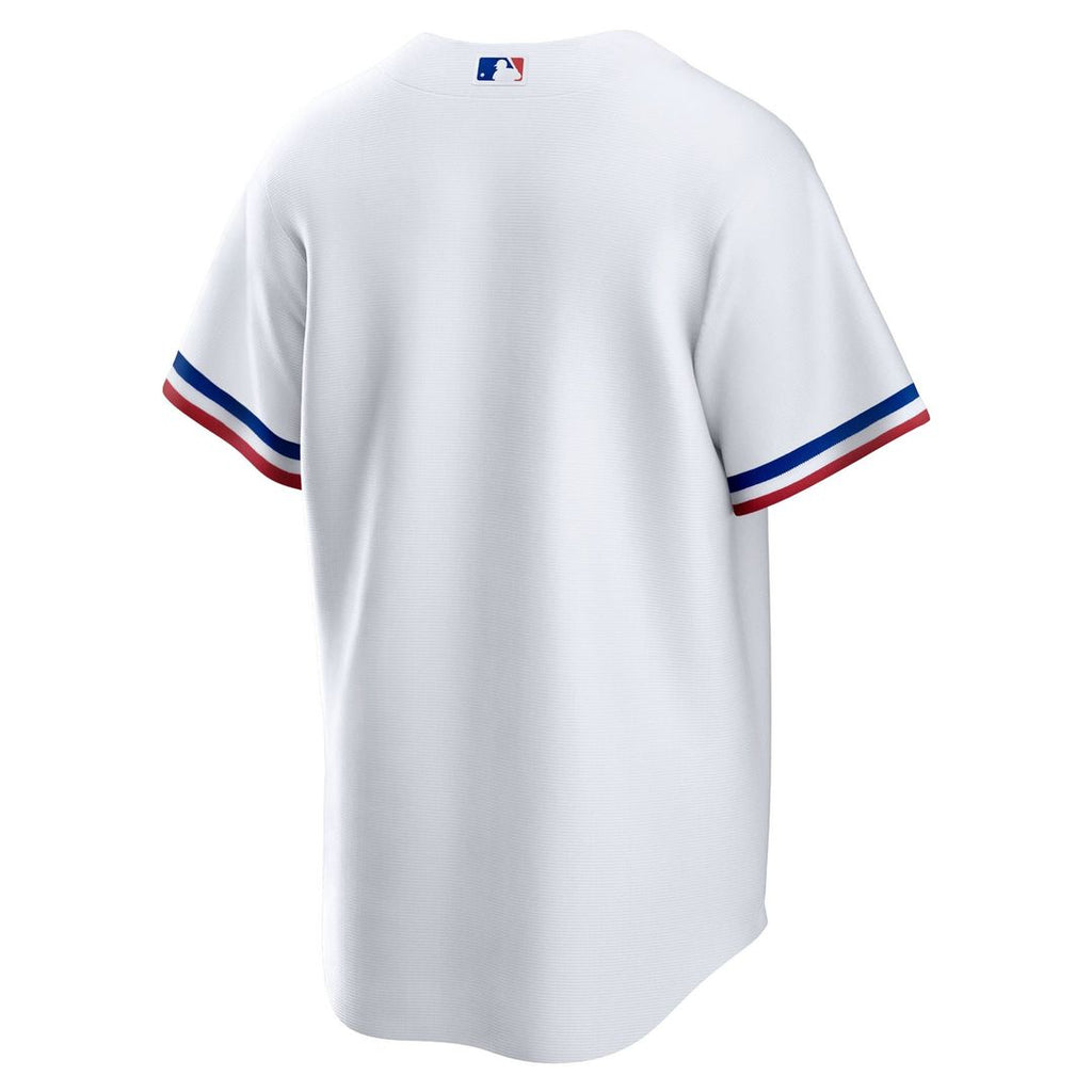 Men's Texas Rangers White Home Replica Team Jersey