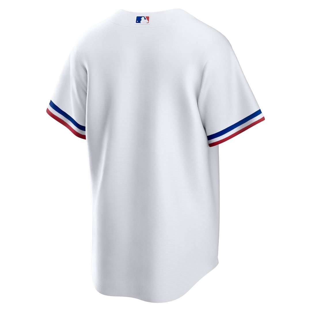 Men's Texas Rangers White Home Replica Team Jersey