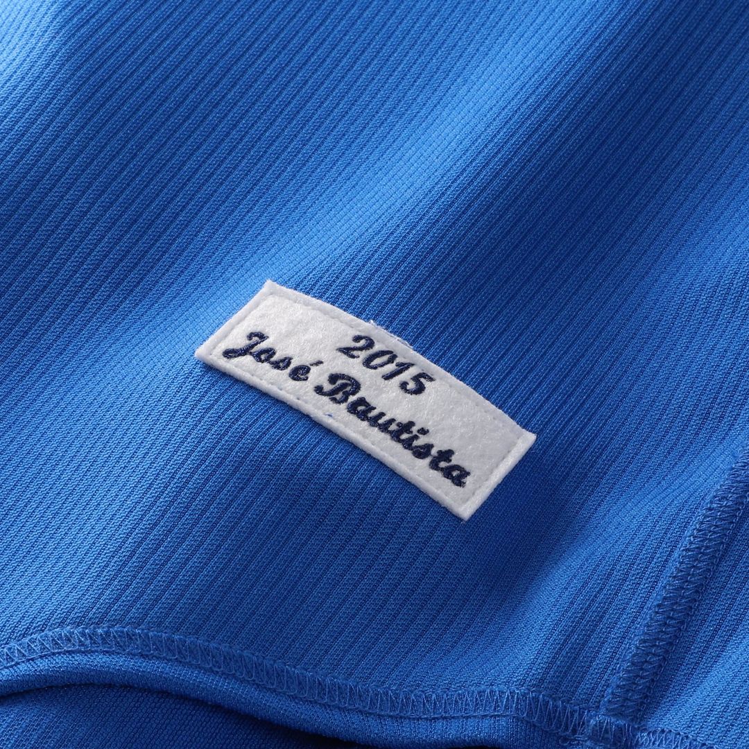 Men's Toronto Blue Jays Jose Bautista Royal Batting Practice Jersey