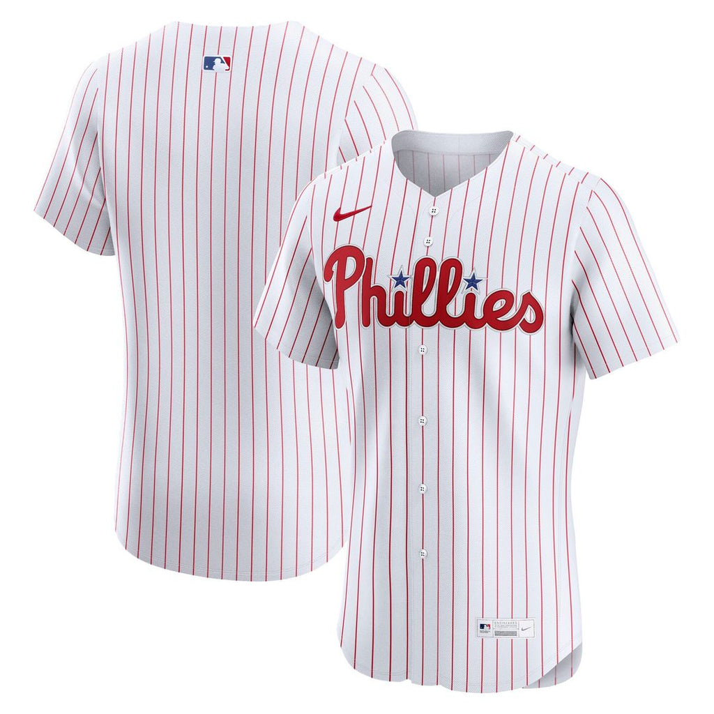 Men's Philadelphia Phillies White Home Elite Jersey
