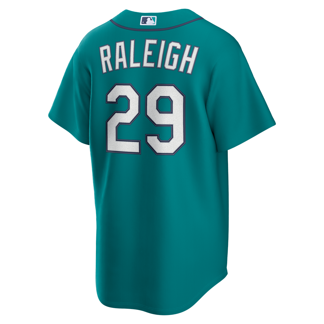 Men's Seattle Mariners Cal Raleigh Cream Alternate Replica Jersey