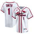 Men's St. Louis Cardinals Ozzie Smith White Throwback Jersey