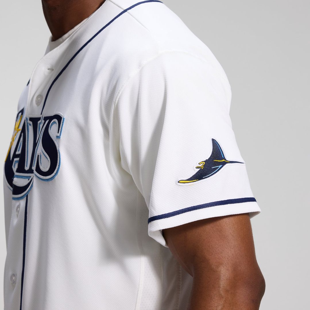 Men's Tampa Bay Rays White Home Jersey