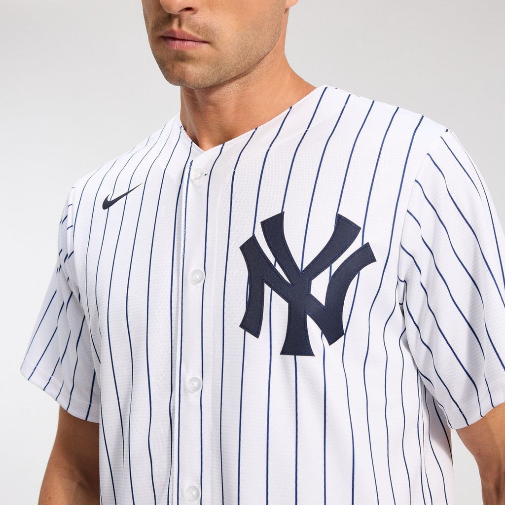Men's New York Yankees White Home Replica Team Jersey