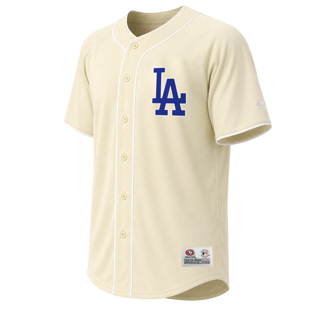Men's Los Angeles Dodgers Cream Fashion Jersey