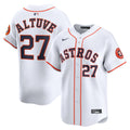 Men's Houston Astros Jose Altuve White Home Player Jersey