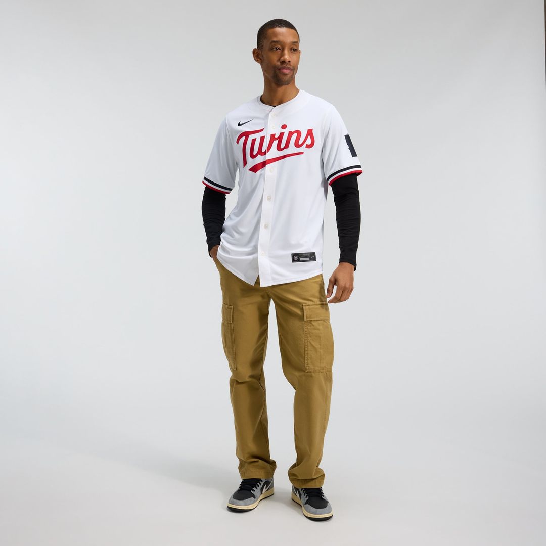 Men's Minnesota Twins White Home Jersey