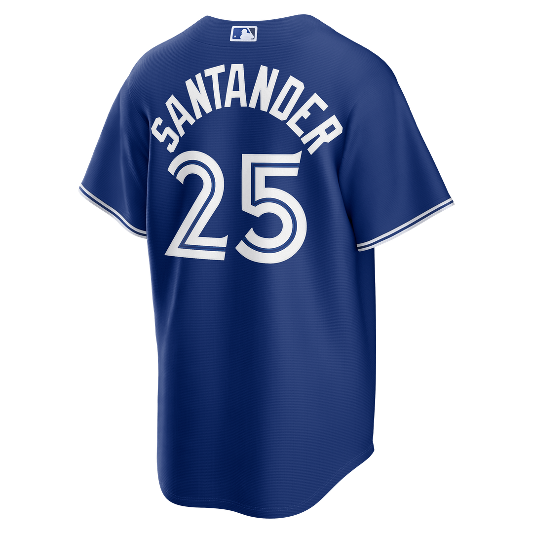 Men's Toronto Blue Jays Anthony Santander Light Blue Alternate Replica Jersey