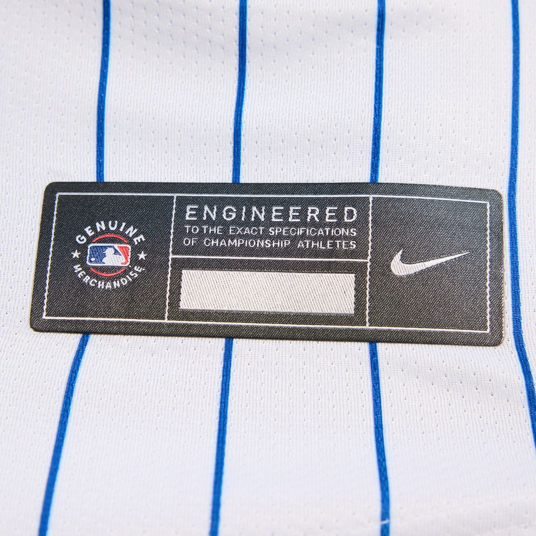 Men's Chicago Cubs Dansby Swanson White Home Player Jersey