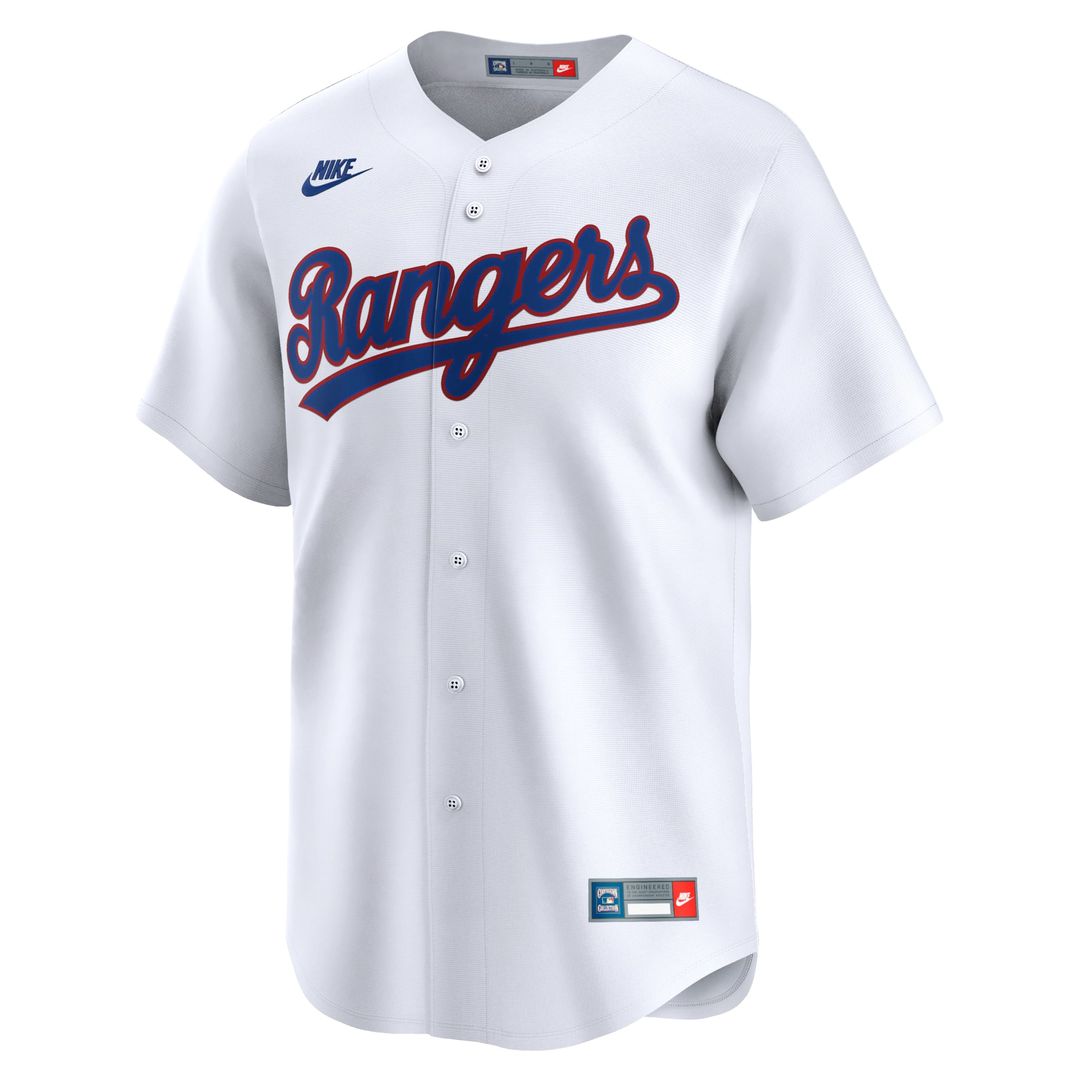 Men's Texas Rangers White Jersey