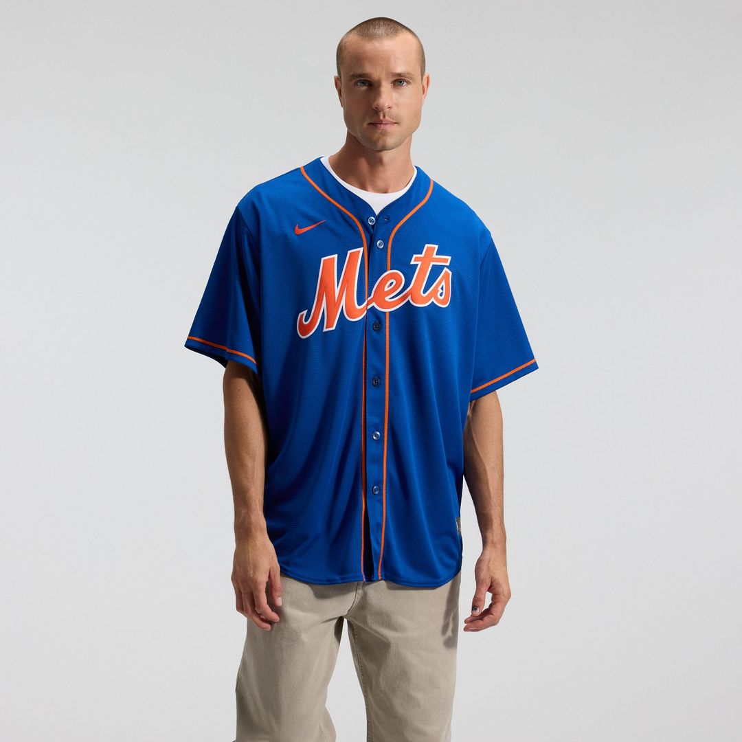 Men's New York Mets Francisco Lindor Royal Alternate Replica Player Jersey