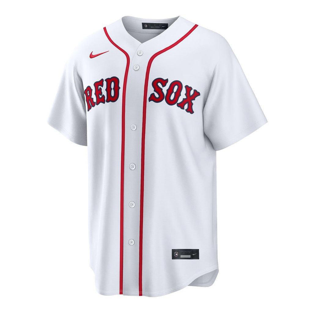 Men's Boston Red Sox Jovani Moran White Home Replica Jersey