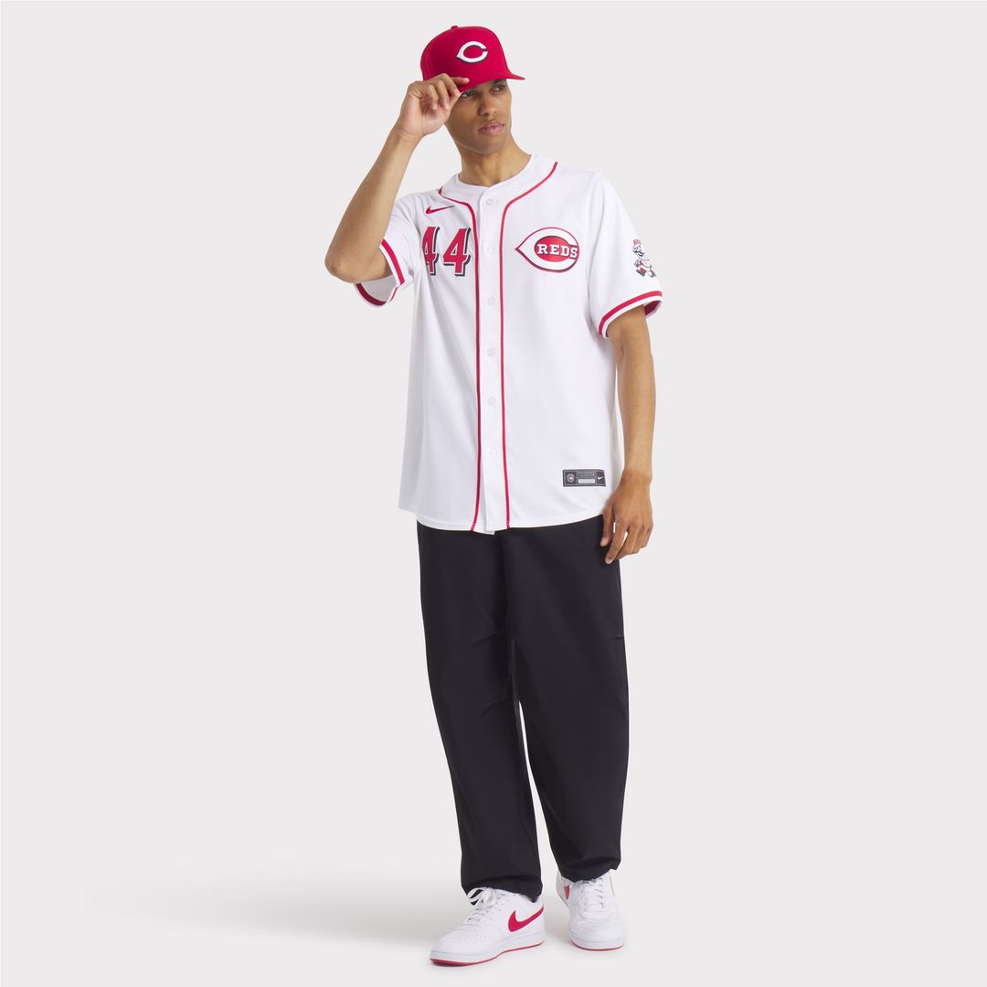 Men's Cincinnati Reds Elly De La Cruz White Home Player Jersey