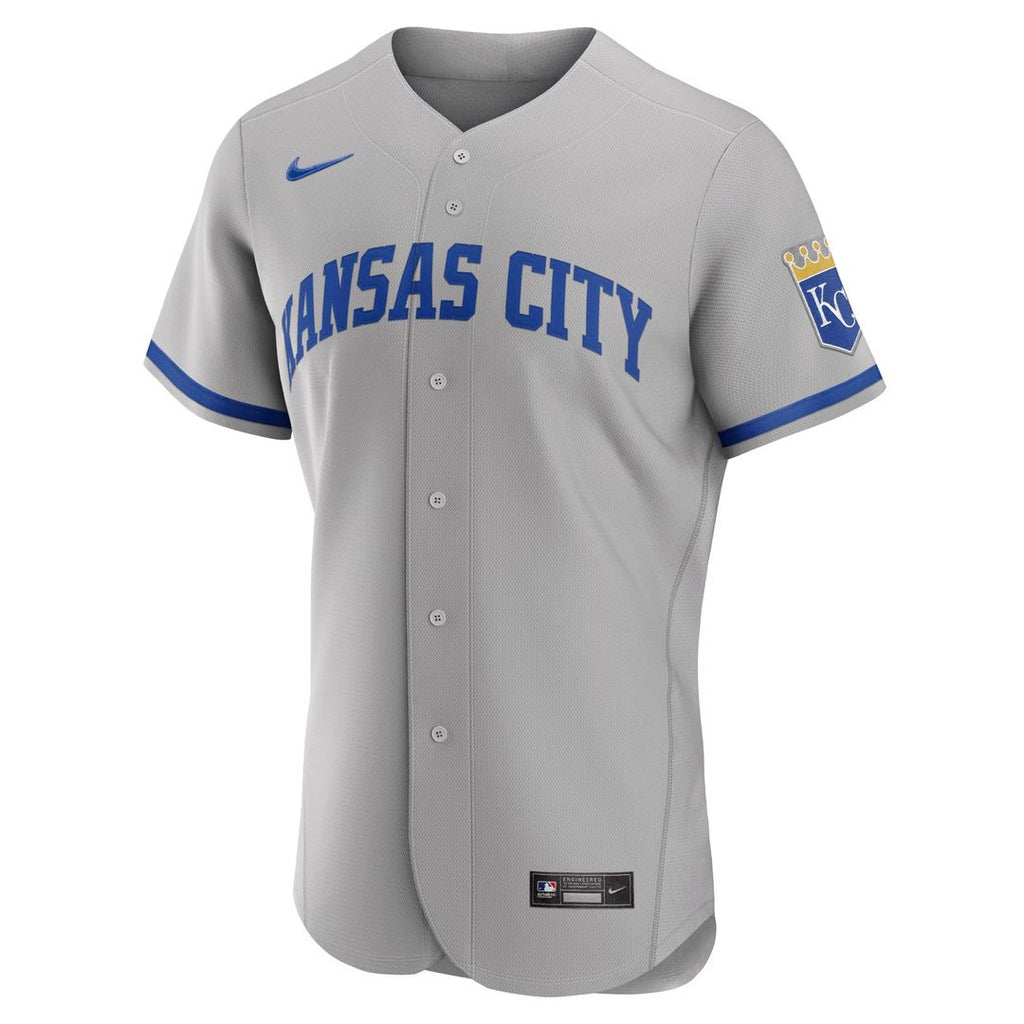 Men's Kansas City Royals Gray 2022 Road Jersey