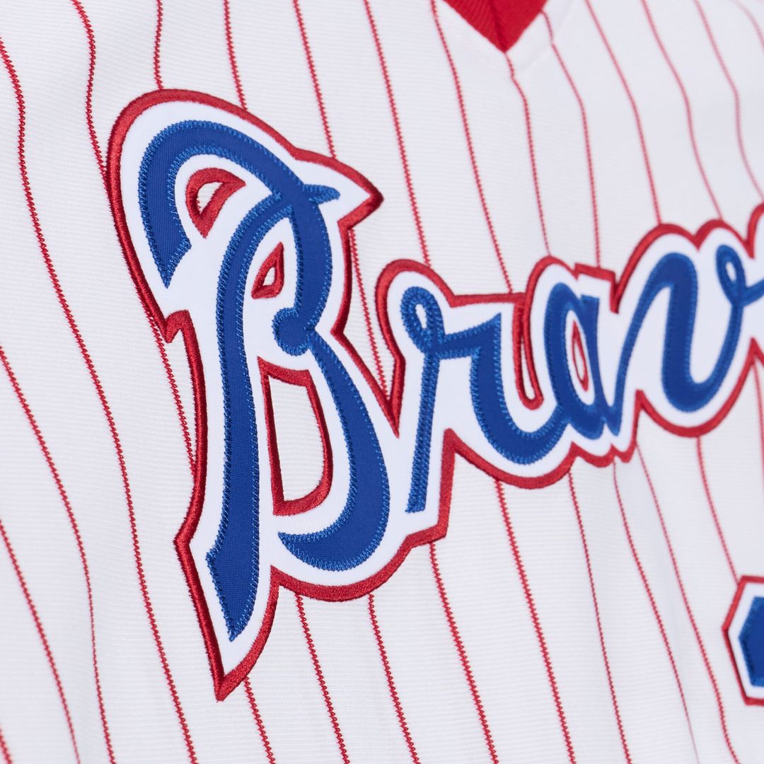 Men's Atlanta Braves Dale Murphy White 1976 Jersey