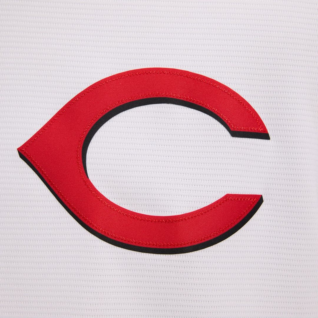 Men's Cincinnati Reds Elly De La Cruz White Alternate 2 Replica Jersey