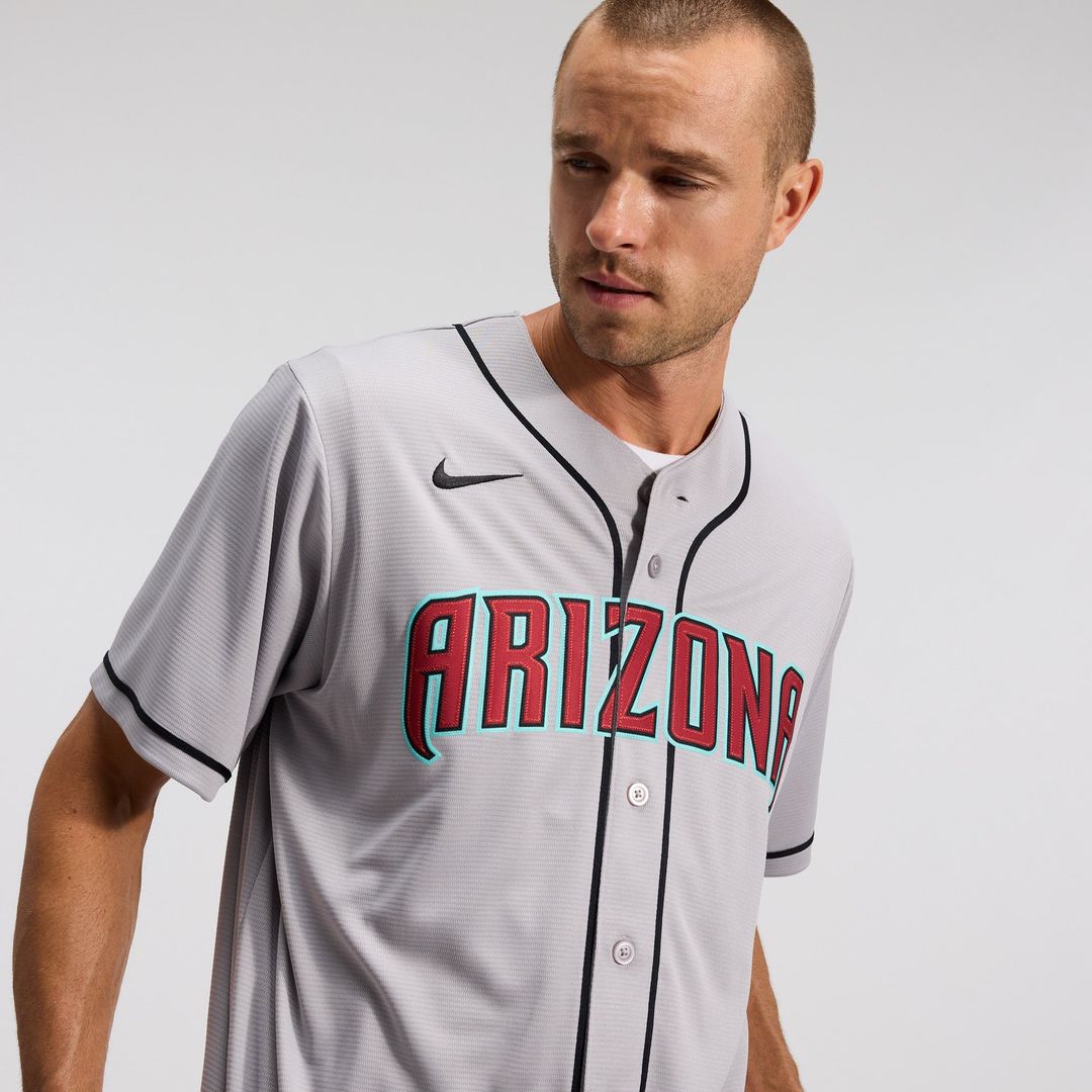 Men's Arizona Diamondbacks Corbin Carroll Crimson Alternate 2 Replica Jersey
