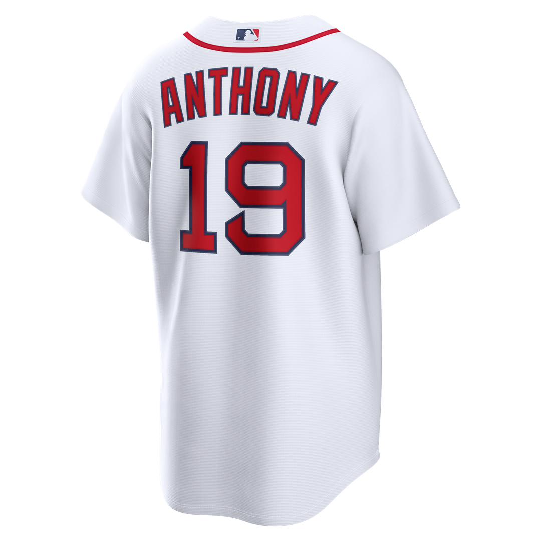 Men's Boston Red Sox Roman Anthony White Home Replica Jersey