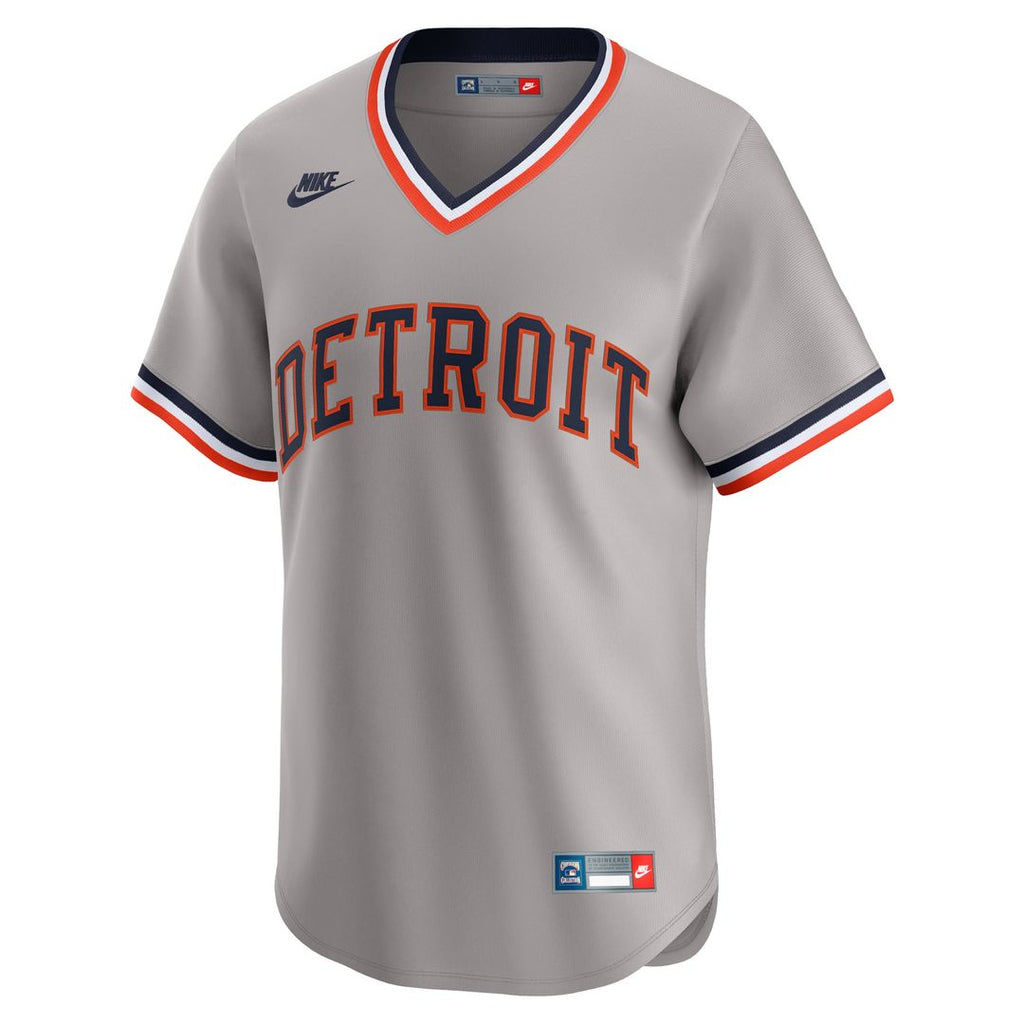 Men's Detroit Tigers Gray Jersey