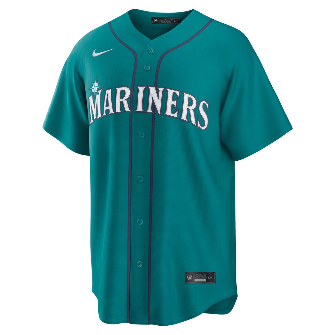 Men's Seattle Mariners Teal Alternate Replica Jersey