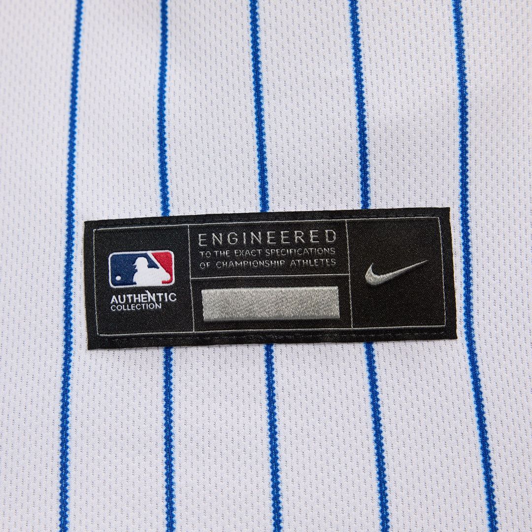 Men's New York Mets Francisco Lindor White Home Player Jersey