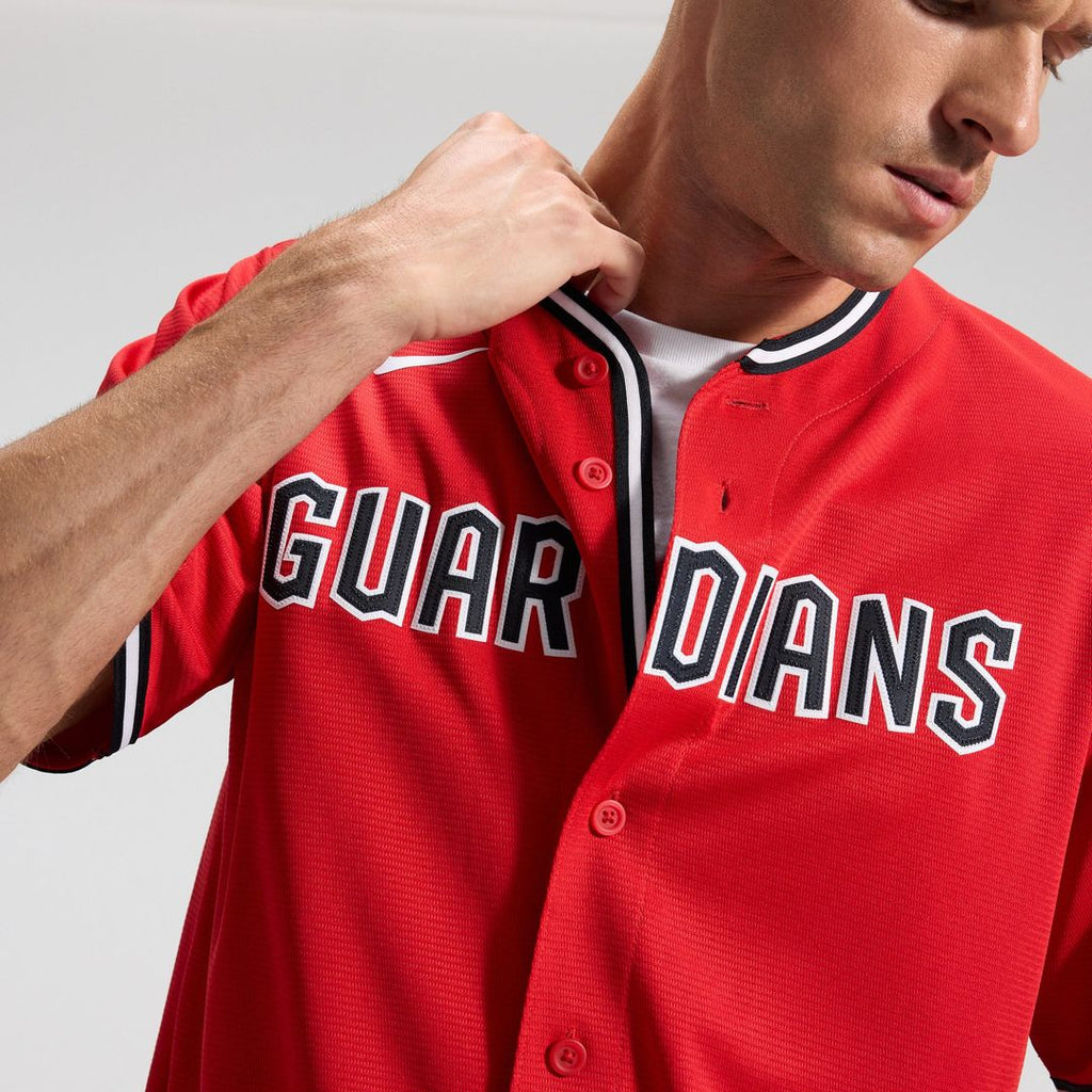 Men's Cleveland Guardians Red Alternate 2 Replica Jersey
