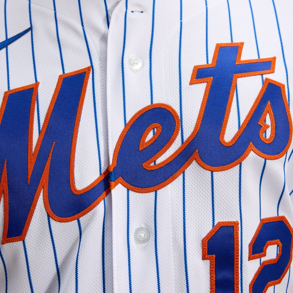 Men's New York Mets Francisco Lindor White Home Player Jersey