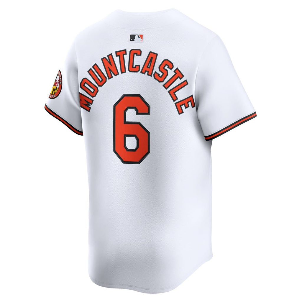 Men's Baltimore Orioles Ryan Mountcastle White Home Player Jersey