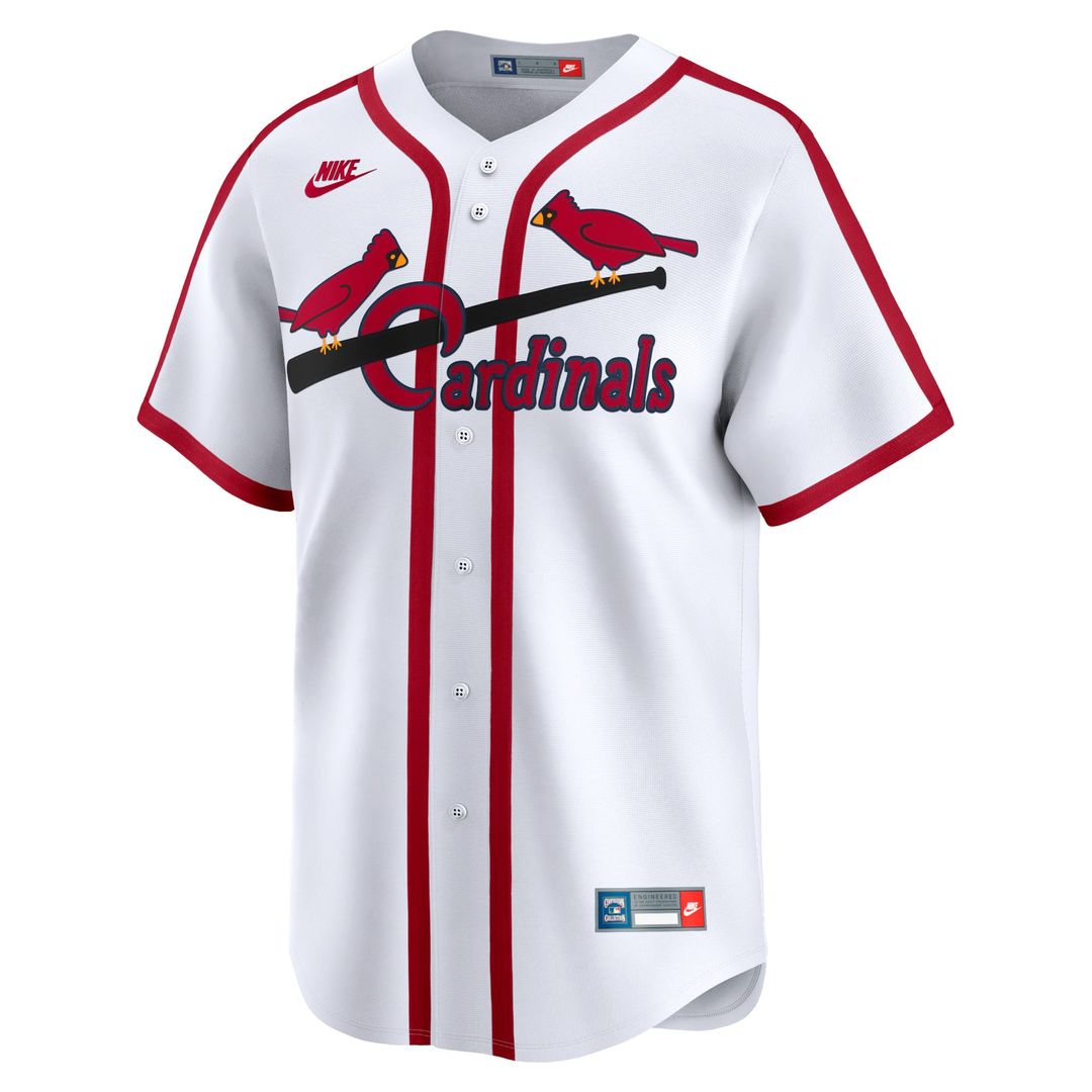 Men's St. Louis Cardinals White Jersey